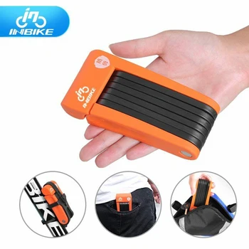

INBIKE Bike Bicycle Folding Lock Set Anti-Theft Safety Anti Hydraulic Pressure