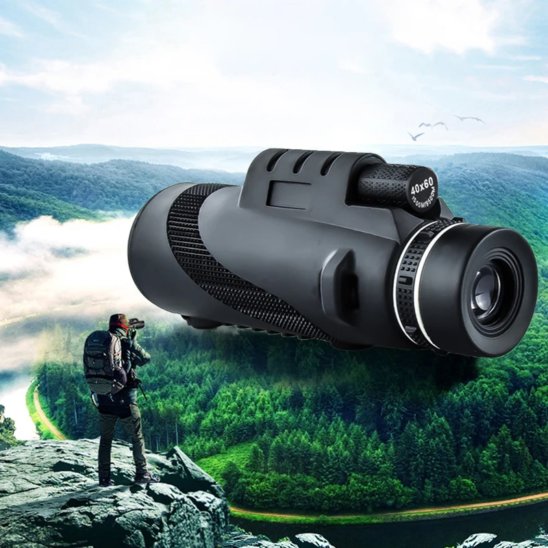 

HD 40×60 Binoculars High Magnification Outdoor Travel Portable Children's Telescope Low Light Night Vision Waterproof Lens