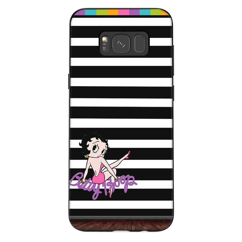 Силиконовый Мобильный чехол для телефона для samsung A70 A60 A50 A40 A20 A30 A10 A9 A8 A7 A6 A5 плюс Чехол для нового IPad Betty Boop - Цвет: B2