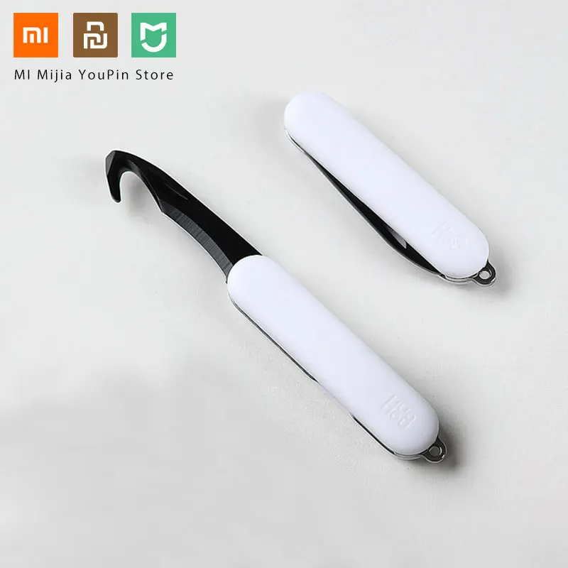 Xiaomi Mijia Huohou мини-нож для распаковки, складной инструмент для нарезки фруктов, инструмент для кемпинга, открытая посылка, нож для выживания на открытом воздухе, острый нож