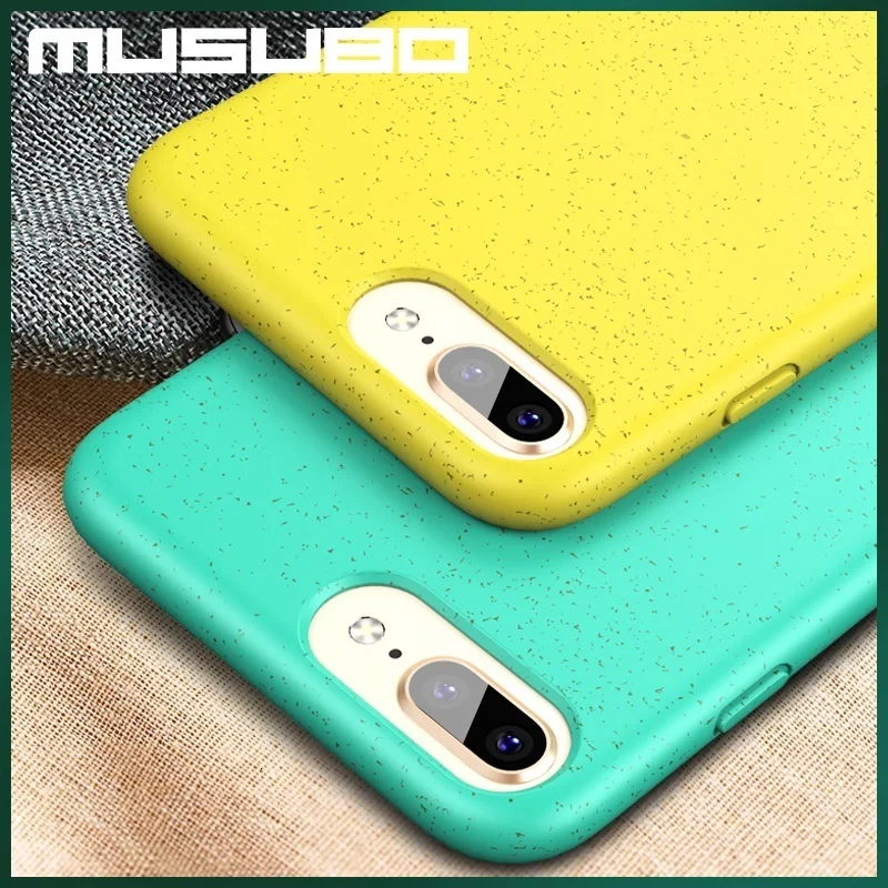 Musubo, Роскошный чехол для iPhone 8 Plus, 7 Plus, задний Чехол s, чехол для Apple iPhone 6, 6s Plus, X, S, Funda, ультра тонкий силиконовый чехол
