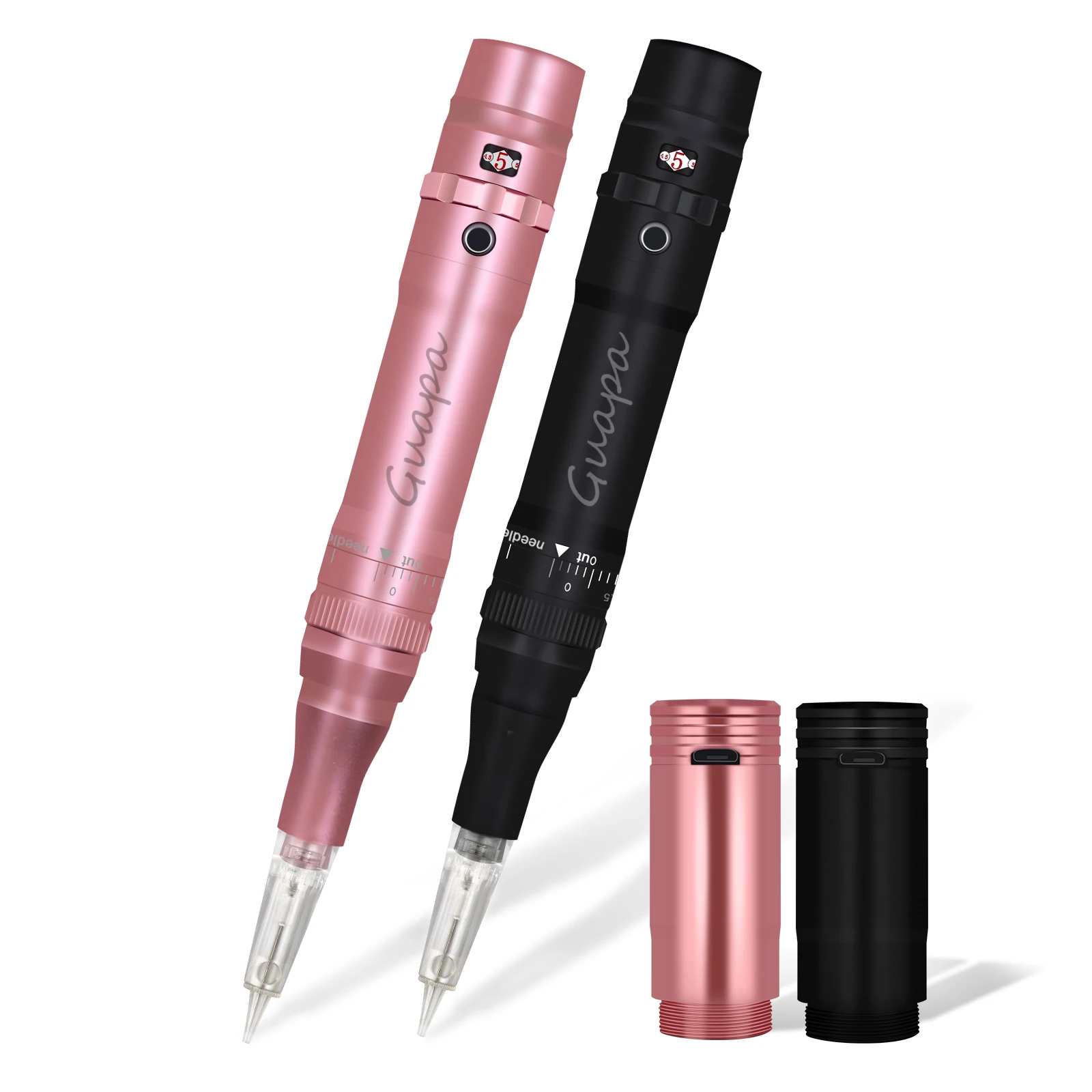 Wireless Permanent Makeup Machine Tattoo Pen Cordless Tattoo Machine Rechargeable Gun for Ombre Powder Brows