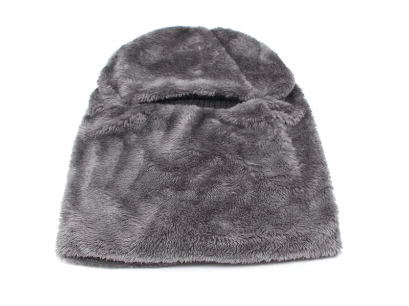 Мужская зимняя шапка, вязаная шапка унисекс, маска, шарф Skullies Beanies, шапки для мужчин и женщин, теплый мягкий мех, шерстяной берет, вязаная шапка, шапки