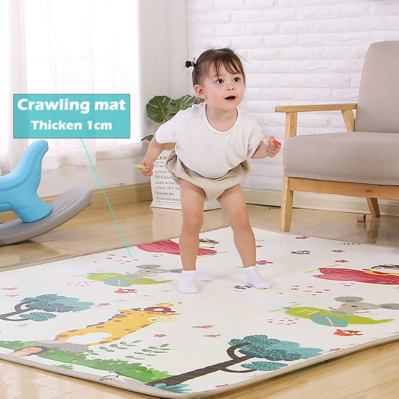 

Foldable Baby Play Mat Gym Mat Tapete Infantil Kids Rug Activity Foam Mat Baby Crawling Mat Kid Play Safety Bear XPE Rug