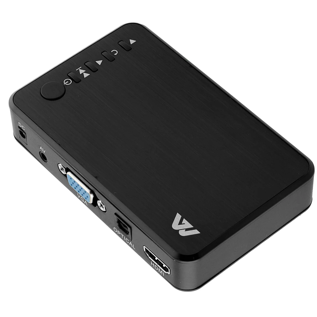 Multi TV Media Player HDMI 1080P HD USB SD MMC RMVB MP3 AVI MKV US Plug