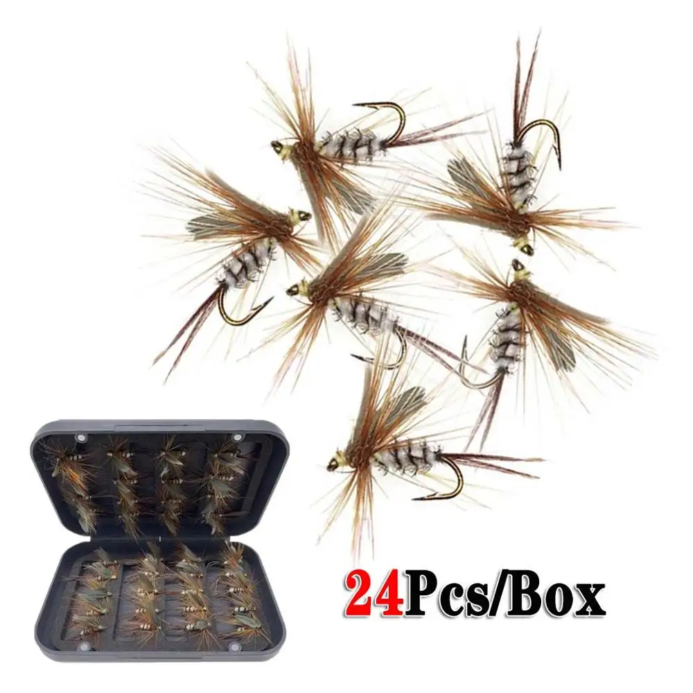 Trout Assortment Dry Flies/Nymph Flies/Attractor/Wet Flies for Trout Fly  Fishing Flies-Every Season (24Pieces-Lot) - AliExpress