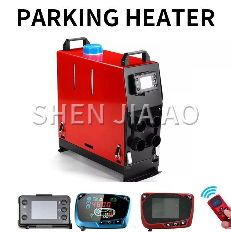 Parking heater, car heater, 12V/24V diesel vehicle, integrated car heater, LCD s