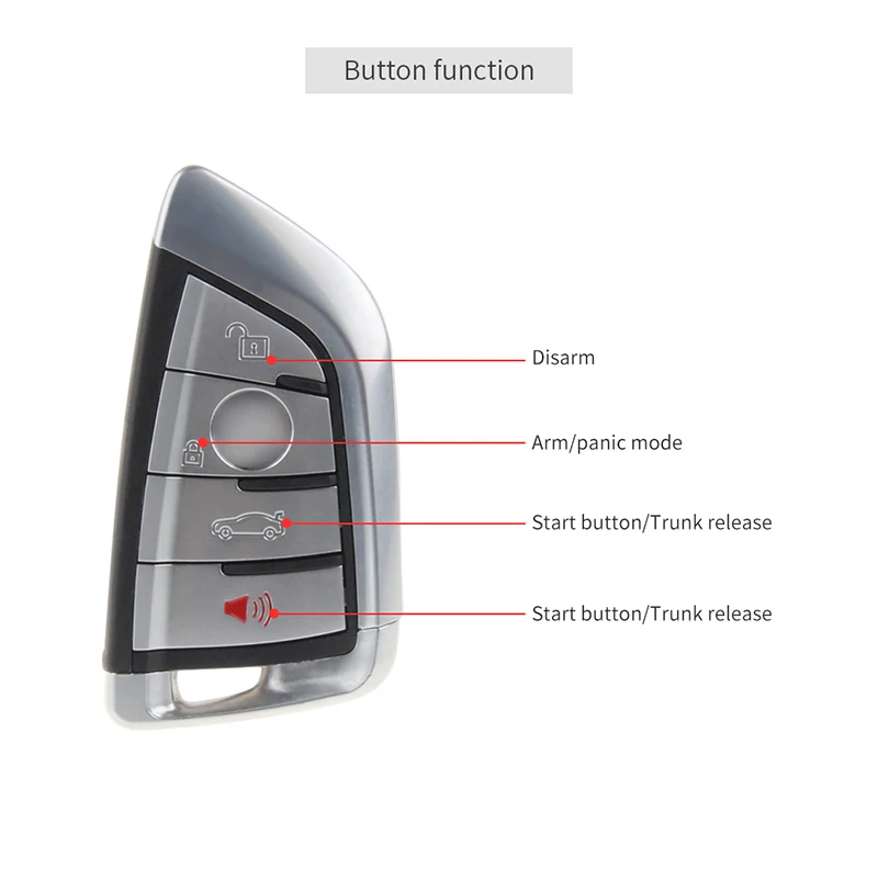 Easyguard компания Smart key keyless go car аварийная система удаленного запуска двигателя