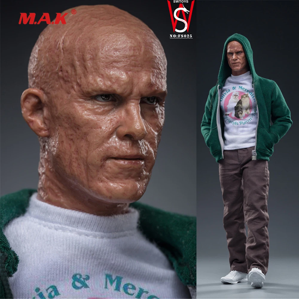

Collectible FS025 1/6 Full Set Male Figure Deadpool Wilsons Casual Costume Version Action Figure Dolls Gifts for Fans In Stock