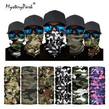 

MysteryPark Camouflage Neck Gaiter Hunting Scarves Bandana Tubular Buff Half Mask Tactical Sport Headband Balaclava Opaska