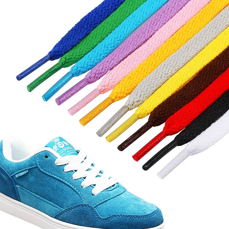Shoelaces for Shoes 1 pair Colored Shoe Laces Sneaker Flat Shoelaces Hiking Boots Shoe Strings Colored Laces for Sneakers