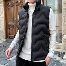 Новое поступление, мужская куртка без рукавов, Модные жилеты для пар, Мужской мягкий Повседневный жилет, верхняя одежда без рукавов, жилет для мужчин