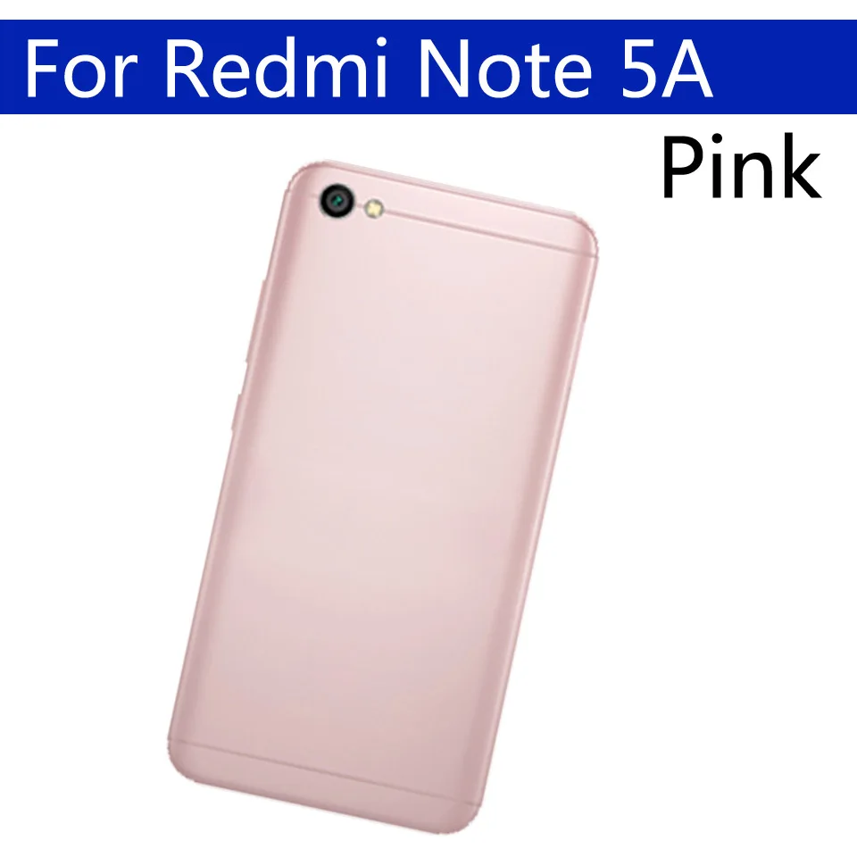 Note5A задняя крышка батарейного отсека для Xiaomi Redmi Примечание 5A задняя крышка батарейного отсека чехол на заднюю крышку корпус замена корпуса