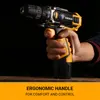DEKO Cordless Drill 12V 16V 20V Mini Wireless Power tools DC Lithium-Ion Battery Electric Screwdriver Home DIY Drilling Machine 5