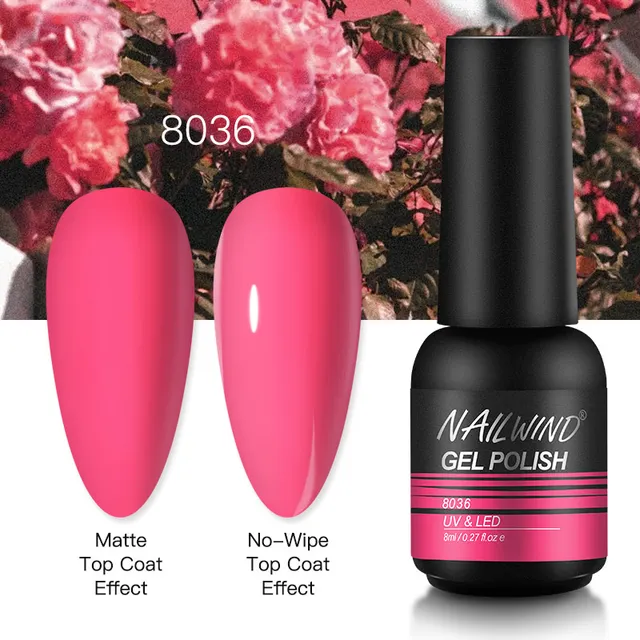Nailwind Gel Nail Polish 8ml Semi Permanent Varnish Nail Art All for Manicure Need UV LED lamp Base Top coat Nails Gel Polish NE118036
