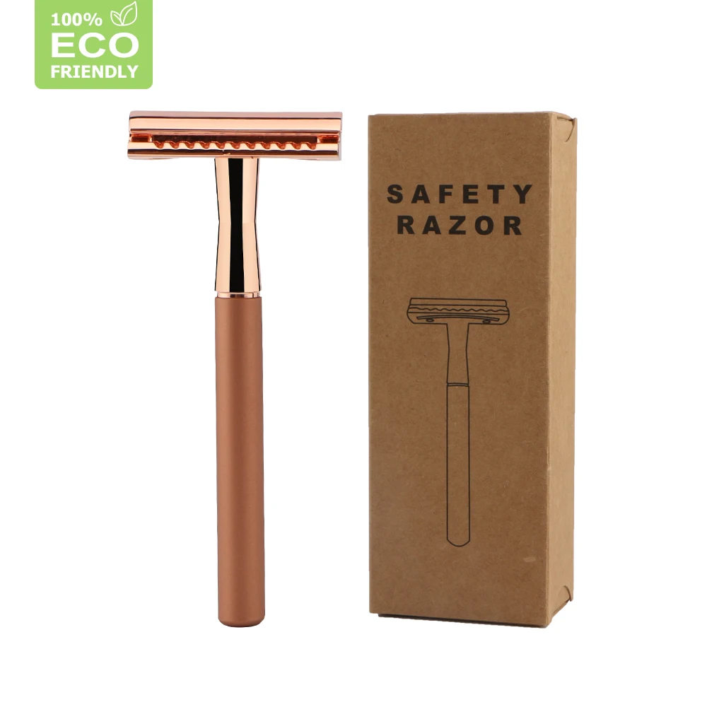 

HAWARD Safety Razor Frosted Handle Classic Manual Double Edge Razor For Men 20 Shaving Blade 2020 Newest Desgin For Dropshipping