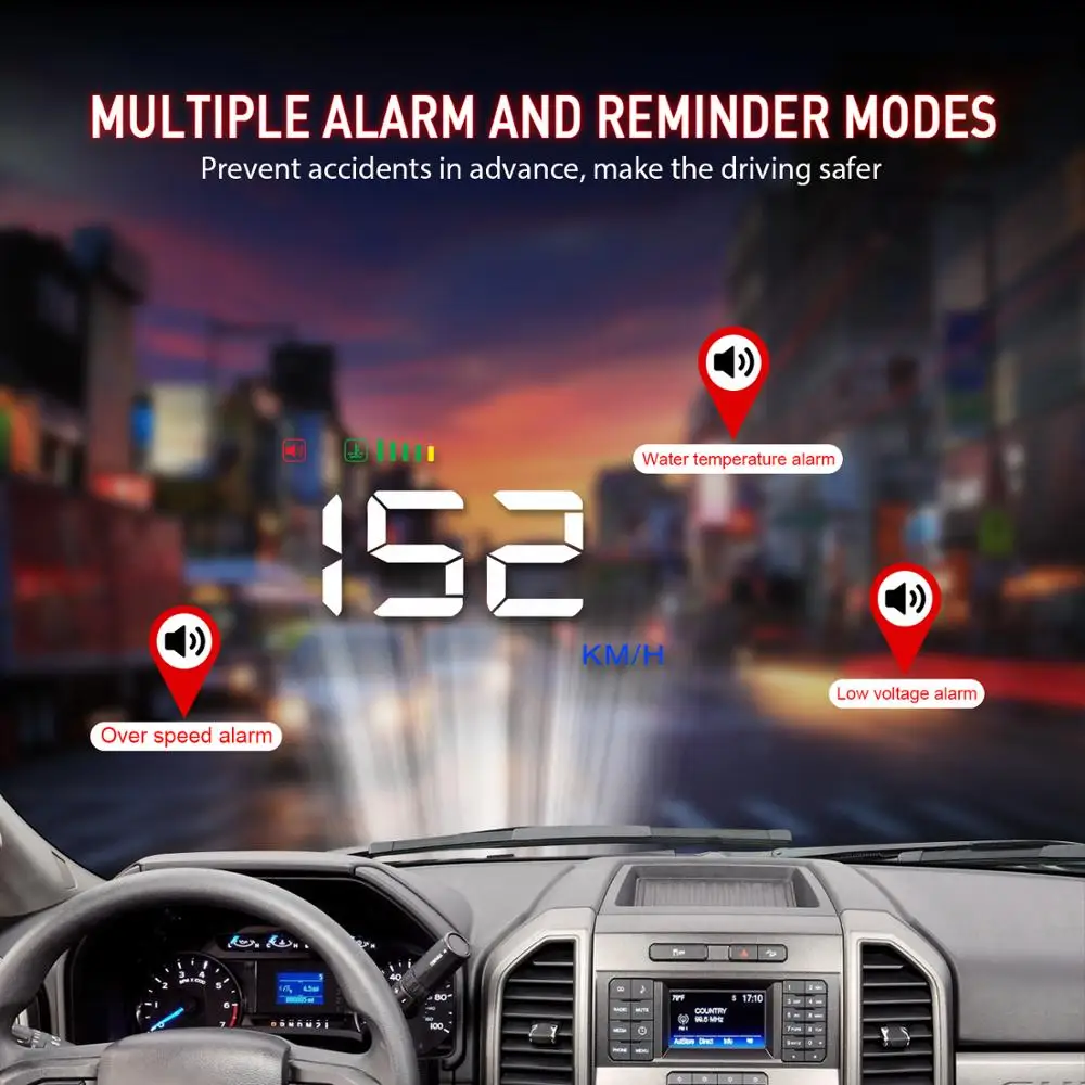 Автомобильный GPS-навигатор OBD OBD2 диагностический инструмент HUD A500 проектор