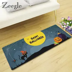 Zeegle дверной коврик "Хэллоуин" длинный ковер для гостиной Противоскользящий Детский ковер креативный ковер пылезащитный ковер коврик в