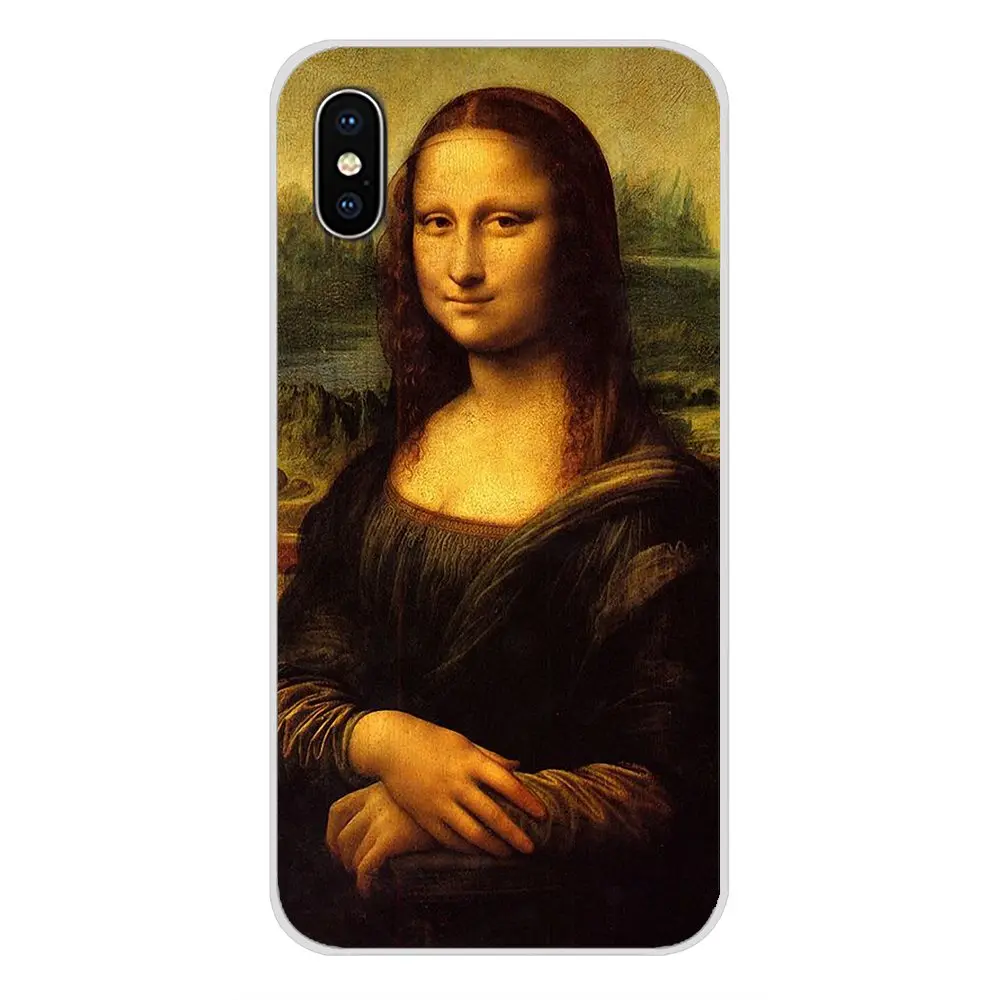 Для Xiao mi 4 mi 5 mi 5S mi 6 mi A1 A2 5X6X8 9 Lite SE Pro mi Max mi x 2 3 2S защитный чехол для телефона da Vinci Mona Lisa Pat Cat Art - Цвет: images 3