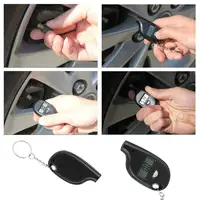Mini Digital Lcd Display Tire Gauge Car Mini Keychain Tire Air Pressure Tester Meter Auto Car Motorcycle Tire Safety Alarm - Image 5