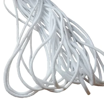 

1000M Elastic Band For Handmade DIY Face Masks Headwear Hanging Strap Cord Ear Hooks Mask Sewing Hook Stretch Rope