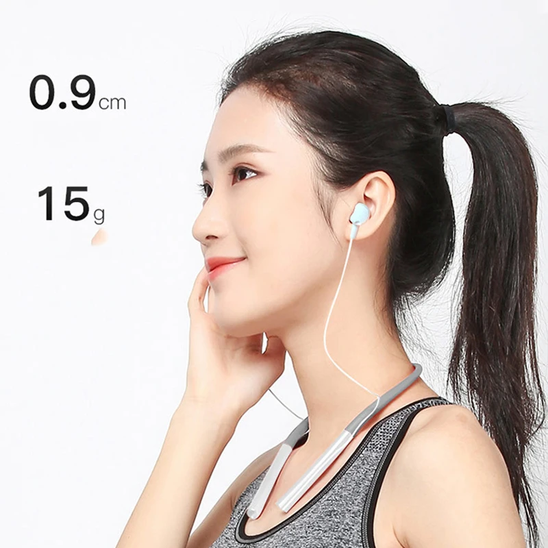New Bluetooth 5 0 Headphone Wireless Headphones Neck mounted Sports Earphone For Xiaomi Huawei Iphone Mobilephone