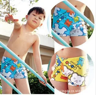 

Cute Cartoon Bear CHILDREN'S Swimming Trunks Boxer Swimming Trunks BOY'S Boxer Shorts Boy Swimming Shorts