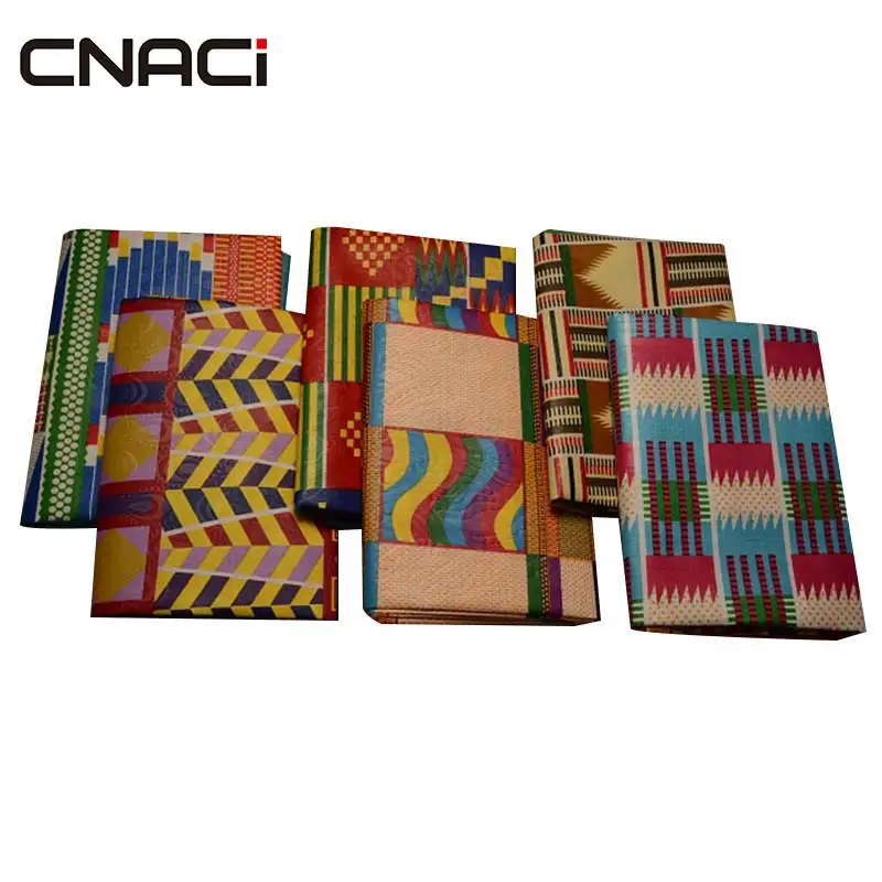 CNACI полиэстер Анкара ткань Африканский настоящий воск принты Гана Kente Ткань Tissus Лоскутная африканская батик ткань 2+ 2 ярдов