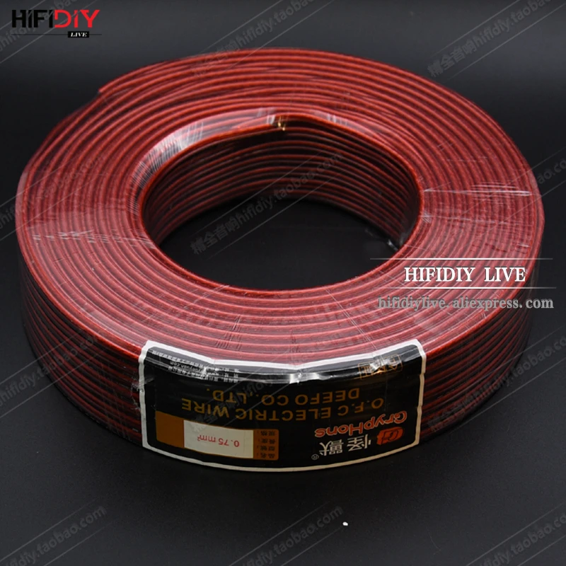 Провод громкоговорителя DIYLIVE для динамиков линейный аудио кабель DIY Hi Fi Fancier OFC