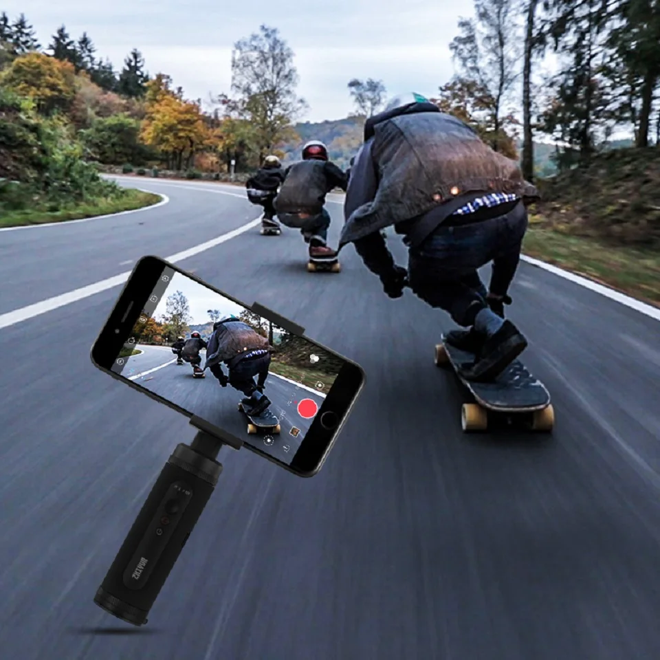 Zhiyun Smooth Q2 3-Axis смартфон ручной шарнирный стабилизатор для камеры GoPro, небольшой карман Размеры 360 градусов вращения для телефона 11 Pro Max S10 9