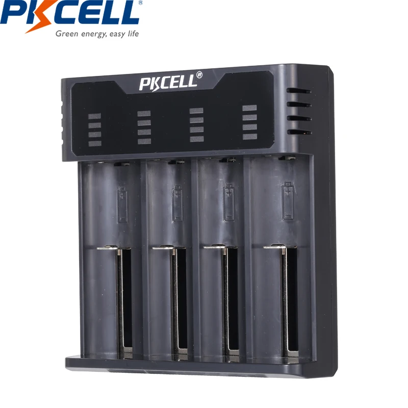 Умное зарядное устройство PKCELL для аккумуляторов 1 2 в 3 7 AA/AAA 18650 NIMH/NICD индикаторы