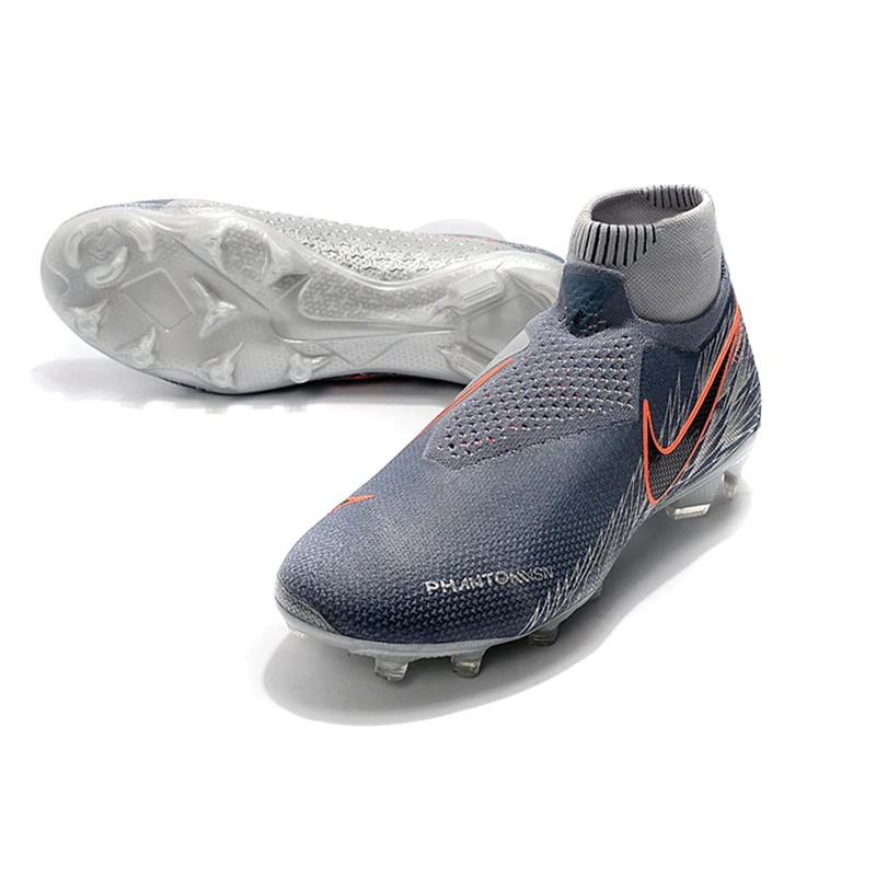 Nike Phantom VSN тени Elite DF FG Футбол бутсы кроссовки Для мужчин футбольные бутсы с волнообразным краем; Zapatos De Futbol Hombre Nike Бутсы; большие размеры 39-45