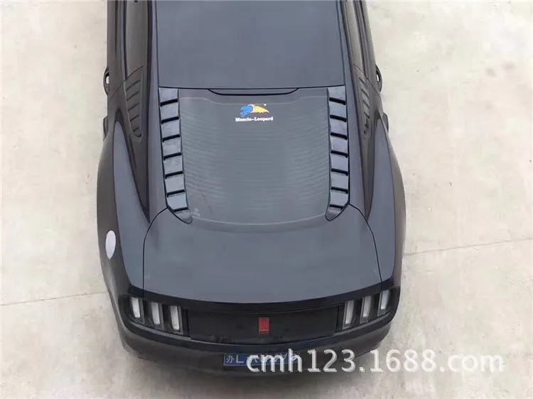 Подходит для Ford Mustang 15-17 лет заднее стекло маленькие декоративные жалюзи