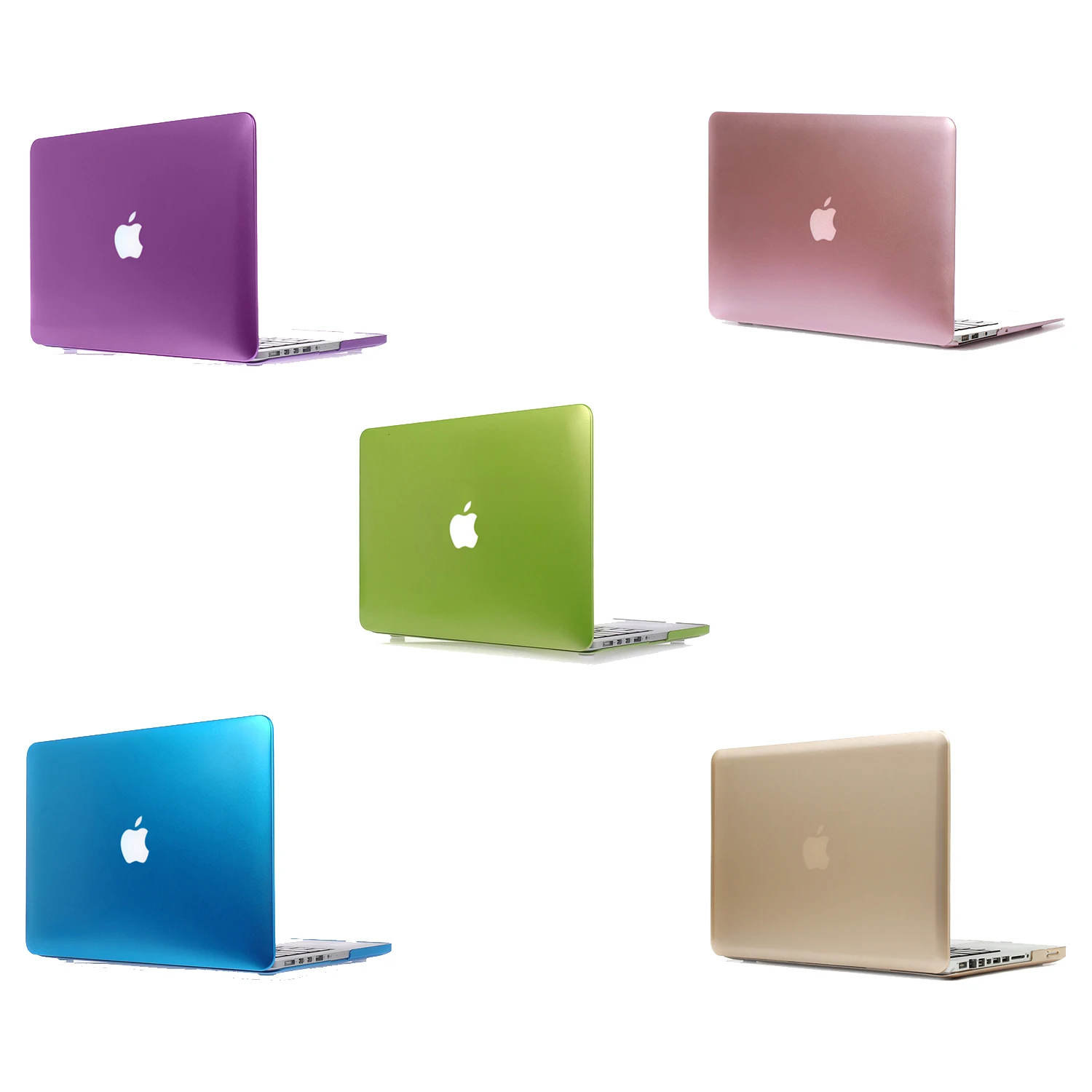 

Metal Matt notebook Cover Laptop Case For MacBook 12 case Pro Air Retina 11 12 13 15 Mac Book 15.4 13.3 inch sleeve