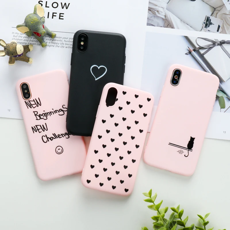 

For Xiaomi Redmi Note 7 6 5 Pro 5A Cases Xiomi Redmi 6A 6 S2 5 Plus 4X Cover 3D Painted Candy Color Cover Xiaomi Mi 8 A2 Lite