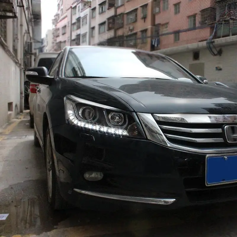 Сигнальные дневные ходовые огни Automovil Luces Led Para автозапчасти Drl Автомобильные фары 08 09 10 11 12 13 для Honda Accord
