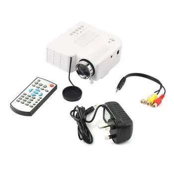 

Portable Mini Digital LCD Projector Video Media Player Projector Entertainment For Home Cinema Theater