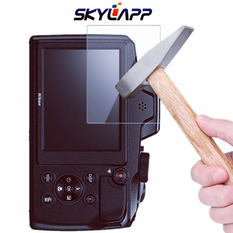 

Закаленное защитное стекло для камеры, Защитная пленка для камеры Nikon COOLPIX B600 SLR, Электростатическая ПЭТ пленка против царапин