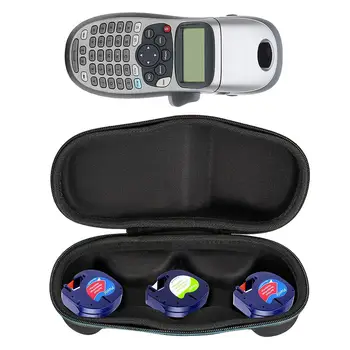 

Label Maker Storage Case Hard EVA Protective Bag Portable Travel Carrying Box For DYMO LetraTag LT-100H Handheld Label Maker