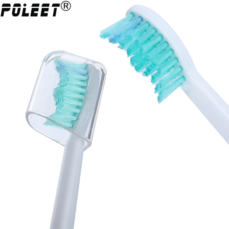 Poleet 8 шт./лот Замена Зубная щётка головы HX6014 для Philips Sonicare ProResults HX-6014 HX9340 HX6710 HX9140 HX6530 HX6930