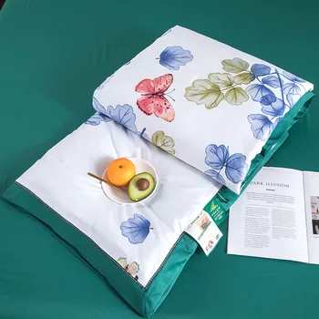 

Nordic Style Silky Smooth Summer Quilt Air Conditioning Comforter Washable Travel Nap Bedspread Adults Summer Cool Bed Quilts