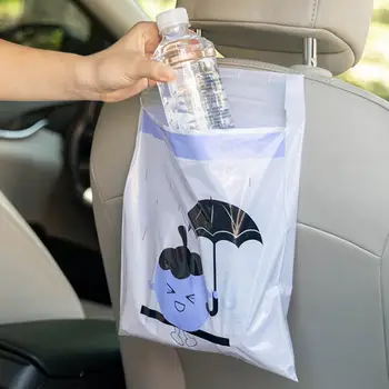 

15Pcs/Set Self Adhesive Disposable Car Kitchen Biodegradable Garbage Rubbish Trash Pouch Storage Bag
