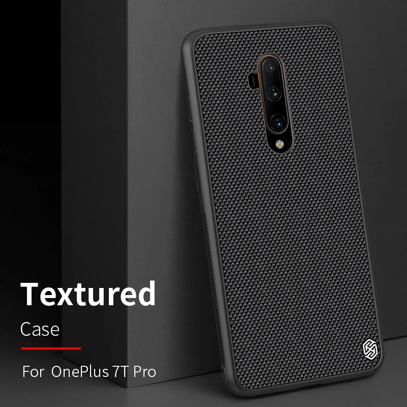 Для oneplus 7T pro чехол Nillkin Текстурированный чехол из нейлонового волокна для oneplus 7/7 Pro чехол задняя крышка Нескользящая прочная деловая посадка