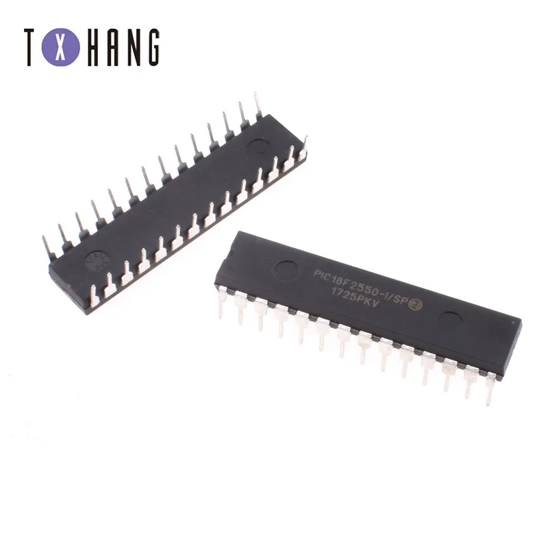 1 шт./лот PIC18F2550-I/SP PIC18F2550 18F2550 DIP-28 | Электронные компоненты и принадлежности