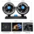 Автоматический Двойной Вентилятор Для Автомобиля Auto Interieur Accessoires 360 Graden-Ronde Koeling Accessoires Swing Fan Ventilatie Board Zomer 12V 24V