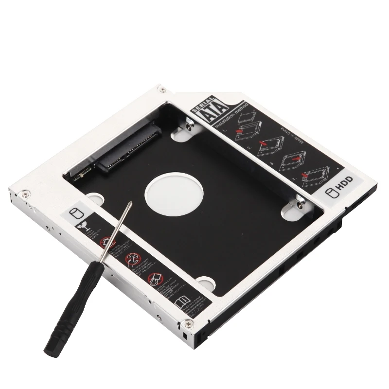NIGUDEYANG 12 7 мм 2nd жесткий диск HDD SSD IDE/SATA оптического устройства Caddy адаптер оправы