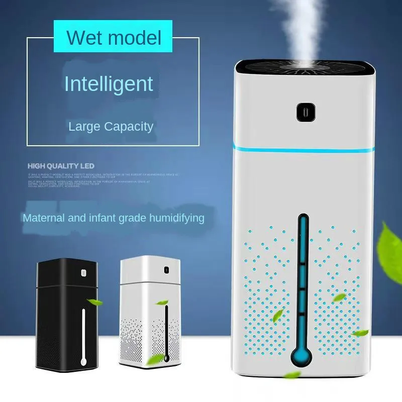 

Home Appliances USB Humidifier 1000ml Ultrasonic Cool Mist Aroma Air Oil Diffuser Romantic Color LED Lamp Humidificador