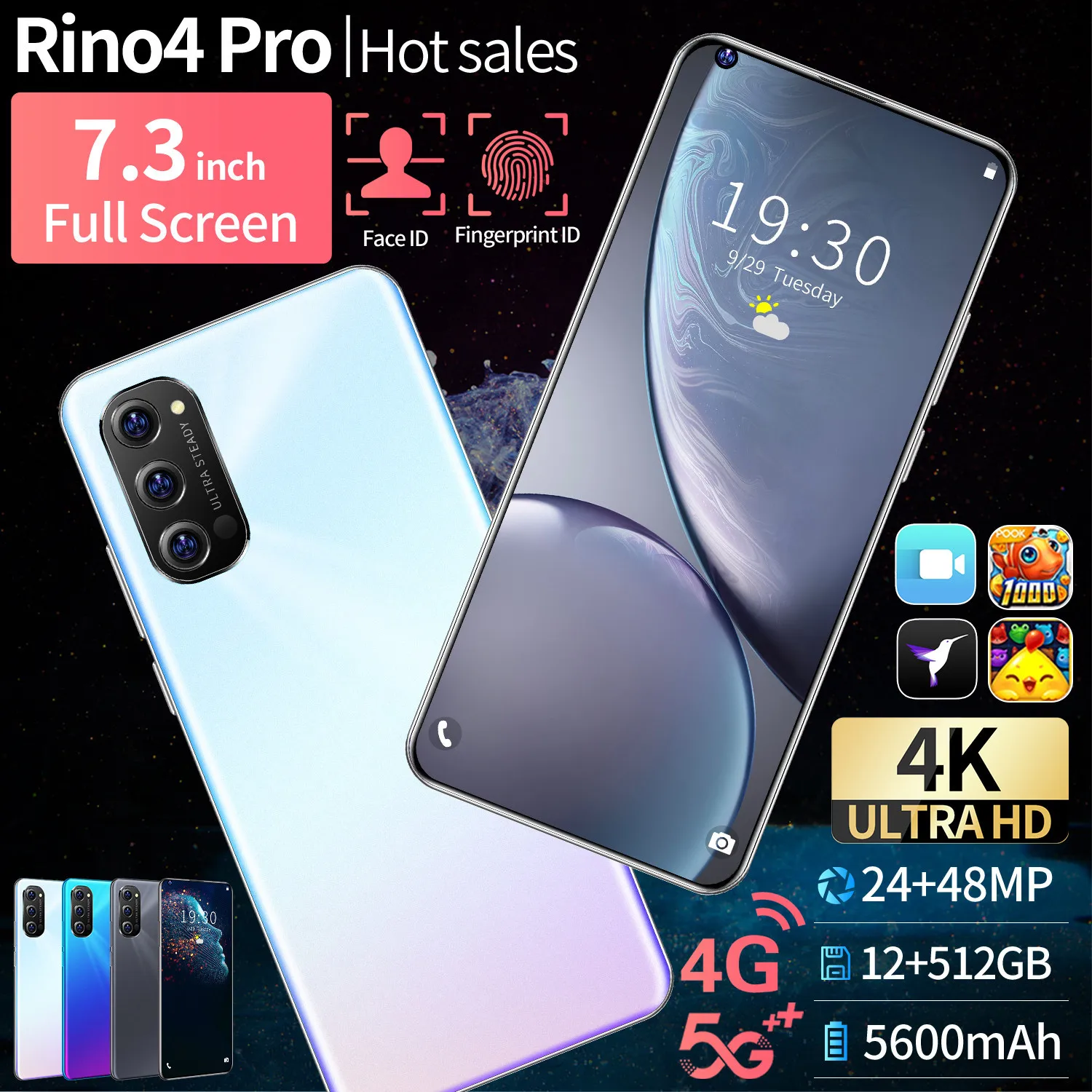 Galay S20Plus Smartphone 6.5-Inch 8GB RAM 128GB