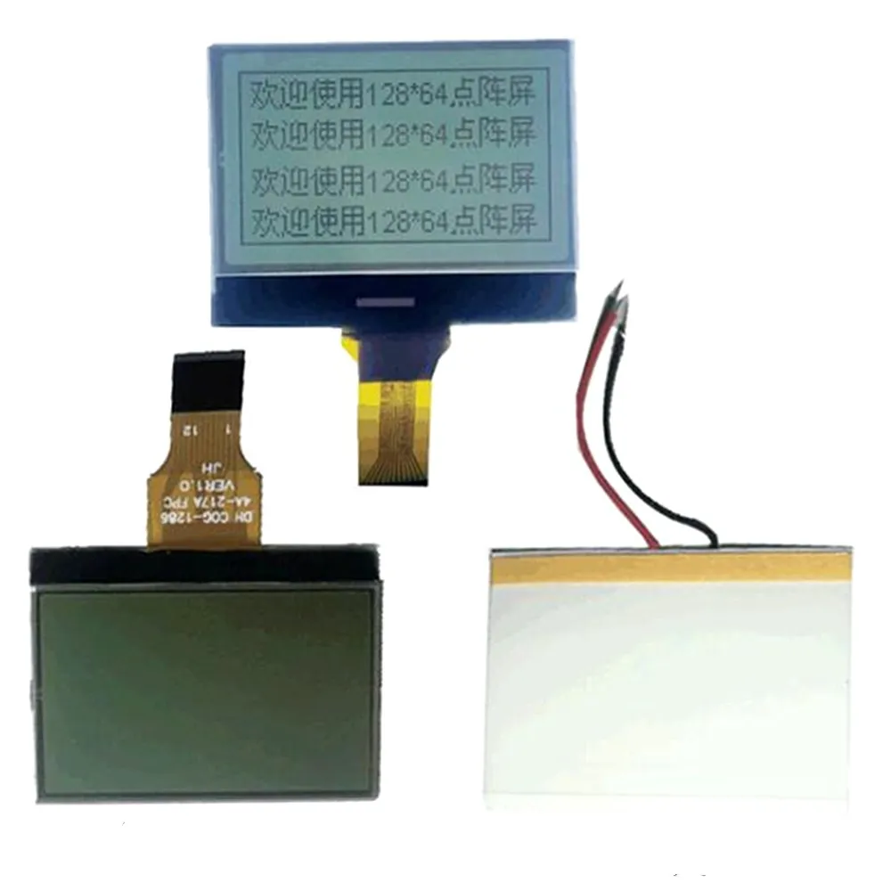 1-4-inch-LCD-display-with-LED-backlight-12PIN-12864-dot-matrix-COG-LCD ...
