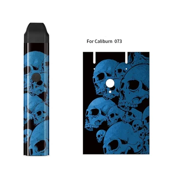

10pcs High Quality Fashion Ultra Thin PVC Sticker For uwell caliburn pod kit 10 styles